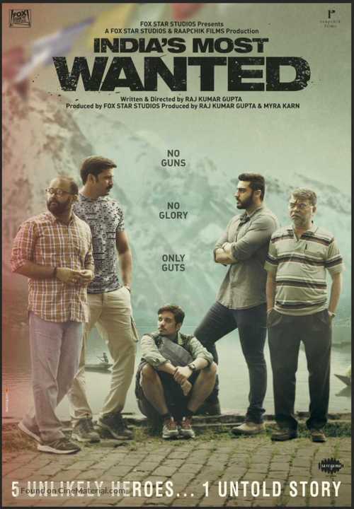 India&#039;s Most Wanted - Indian Movie Poster
