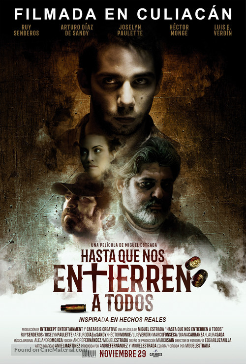 Hasta que nos entierren a todos - Mexican Movie Poster