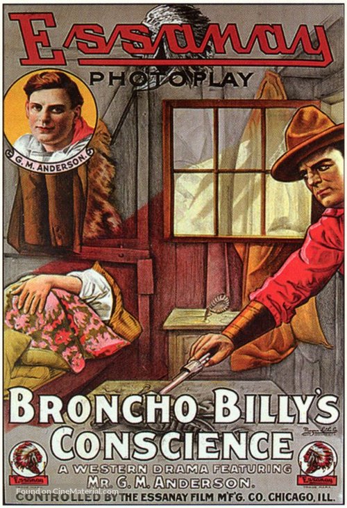 Broncho Billy&#039;s Conscience - Movie Poster