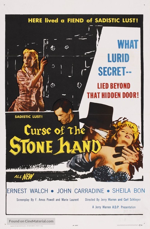 Curse of the Stone Hand - Movie Poster