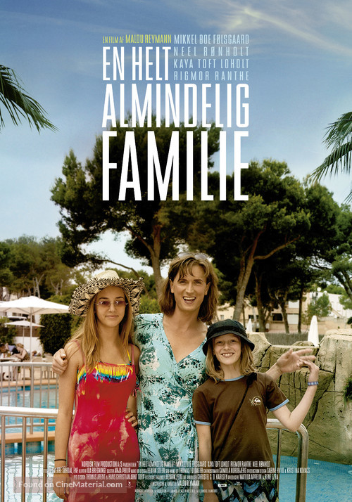 En helt almindelig familie - Danish Movie Poster