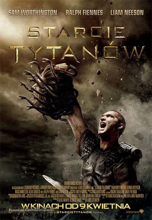 Clash of the Titans - Polish Movie Poster