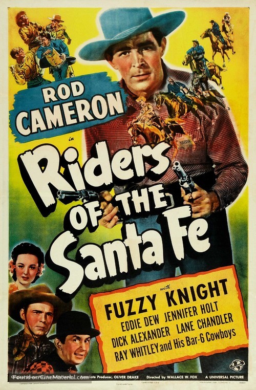 Riders of the Santa Fe - Movie Poster