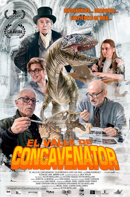 Valley of Concavenator - Spanish Movie Poster