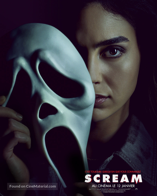 Scream - French Movie Poster