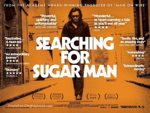 Searching for Sugar Man - British Theatrical movie poster