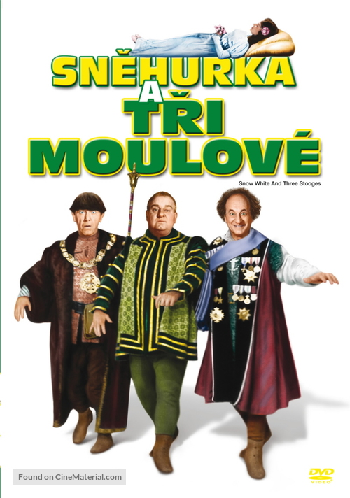 Snow White and the Three Stooges - Czech DVD movie cover