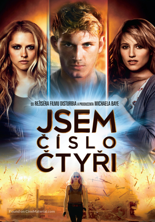 I Am Number Four - Czech DVD movie cover