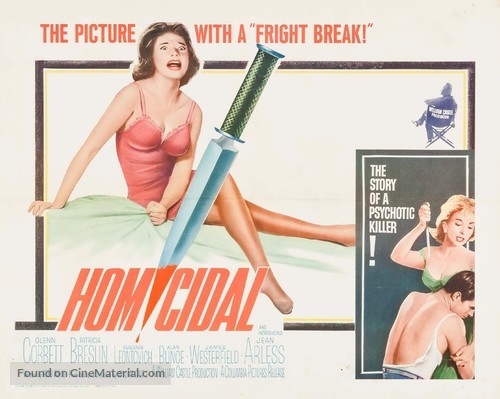 Homicidal - Movie Poster