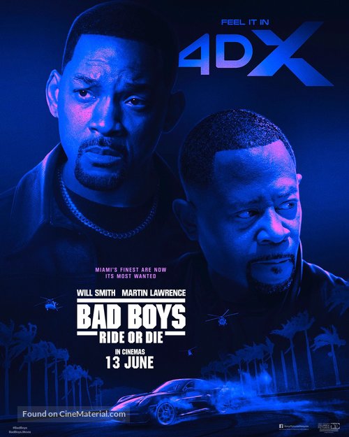 Bad Boys: Ride or Die - Malaysian Movie Poster