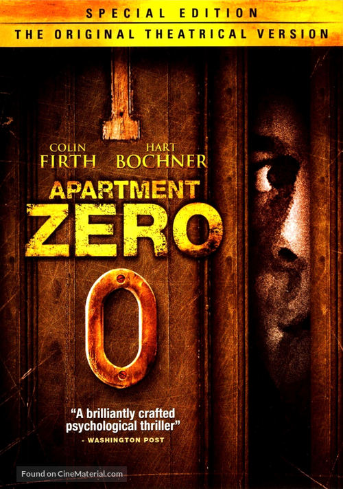 Apartment Zero - DVD movie cover