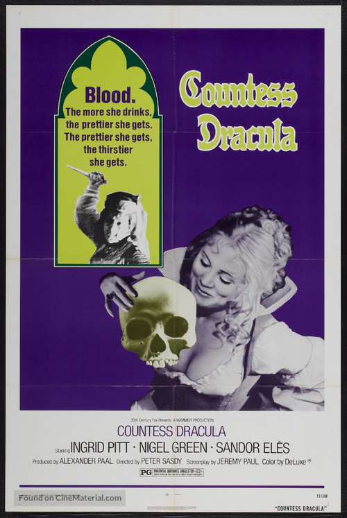 Countess Dracula - Movie Poster