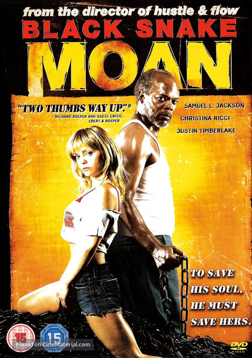 Black Snake Moan - British DVD movie cover