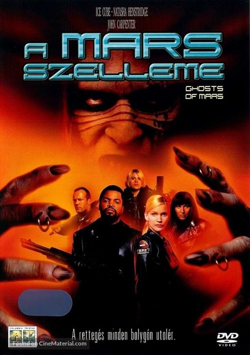 Ghosts Of Mars - Hungarian DVD movie cover