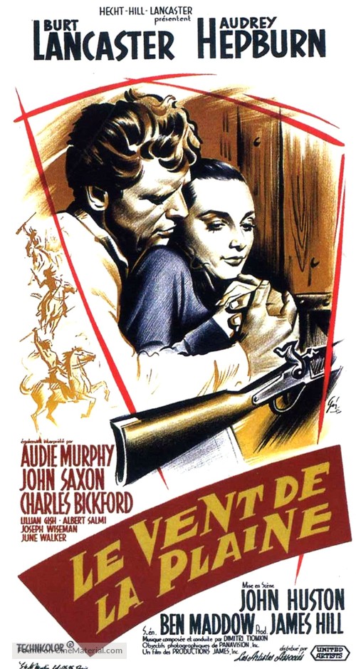 The Unforgiven - French Movie Poster