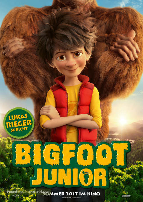 The Son of Bigfoot - German Movie Poster