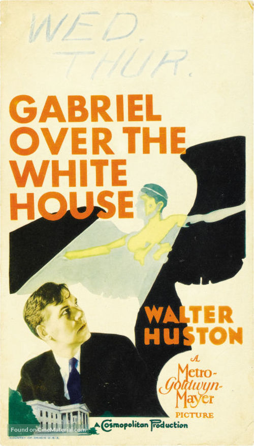 Gabriel Over the White House - Movie Poster