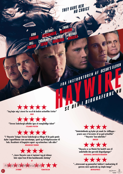 Haywire - Danish Movie Poster