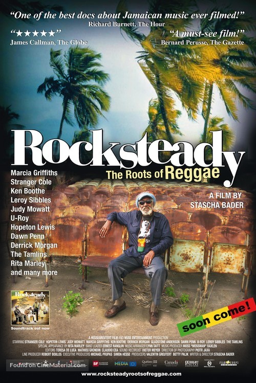 Rocksteady: The Roots of Reggae - Swiss Movie Poster