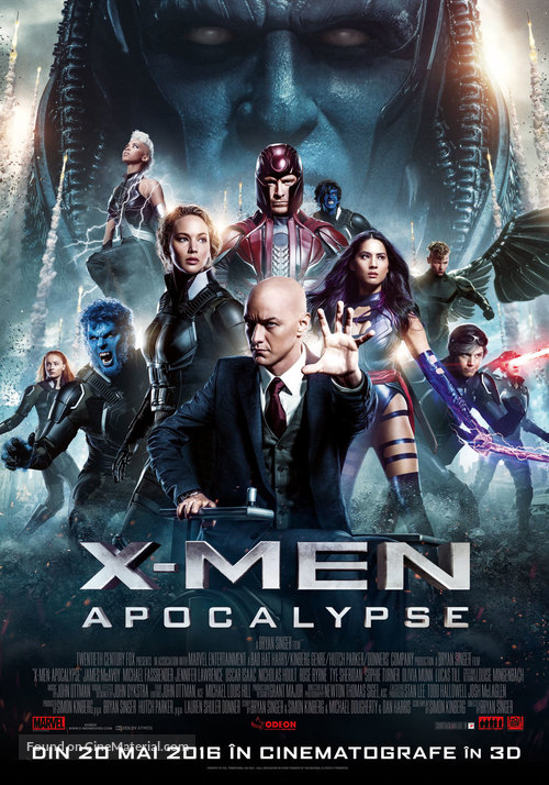 X-Men: Apocalypse - Romanian Movie Poster