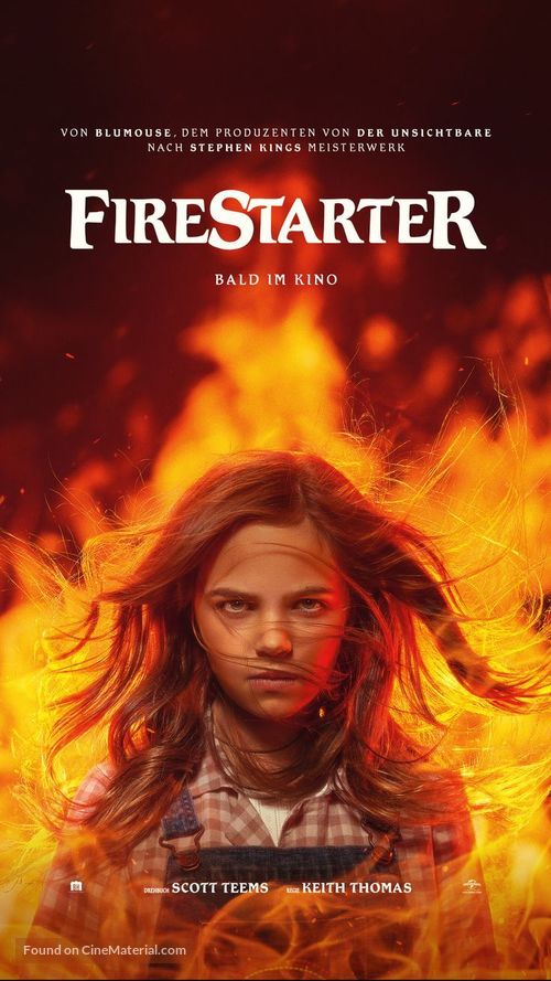 Firestarter - German Movie Poster