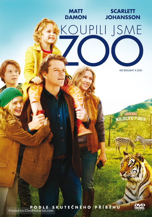 We Bought a Zoo - Czech DVD movie cover