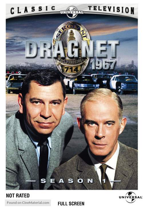 &quot;Dragnet 1967&quot; - DVD movie cover