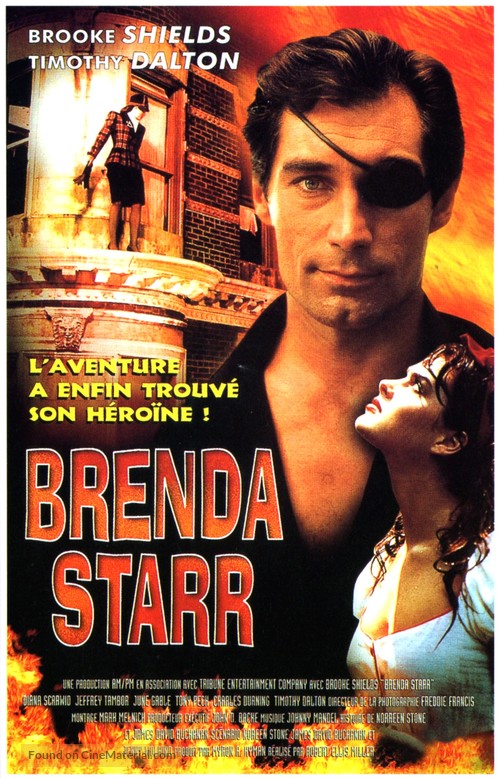 Brenda Starr - French VHS movie cover