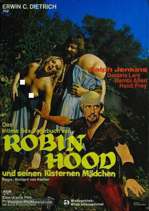 The Ribald Tales of Robin Hood - German Movie Poster