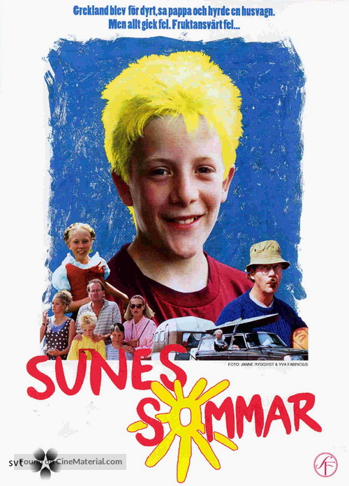 Sunes sommar - Swedish DVD movie cover