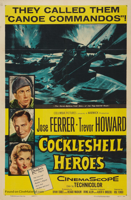 The Cockleshell Heroes - Movie Poster