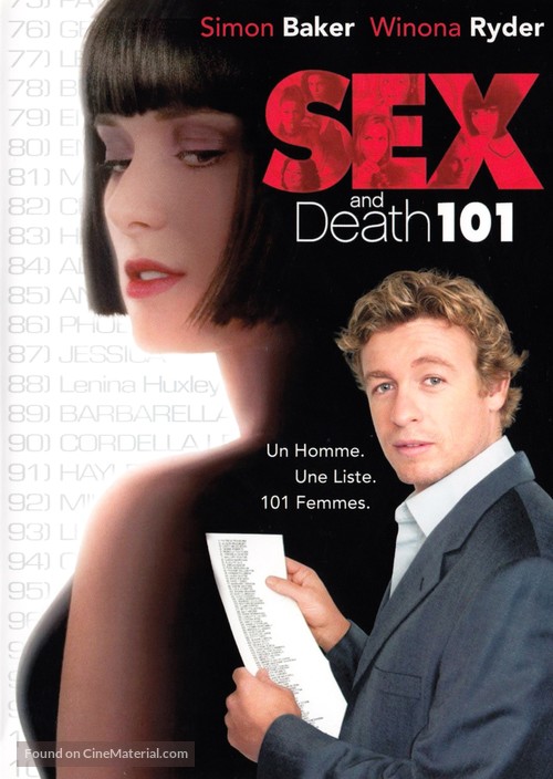 Sex and Death 101 - French DVD movie cover