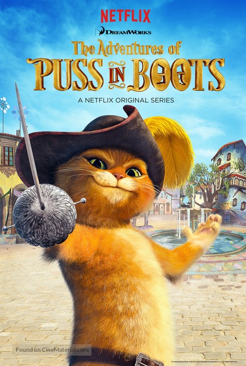 &quot;The Adventures of Puss in Boots&quot; - Movie Poster