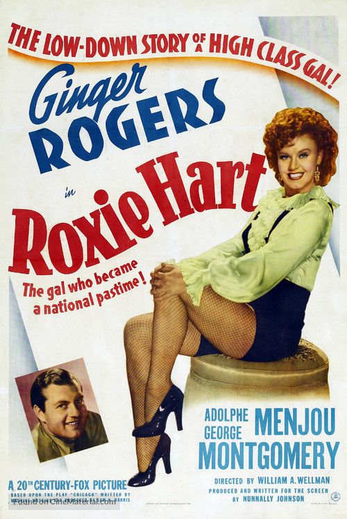 Roxie Hart - Theatrical movie poster