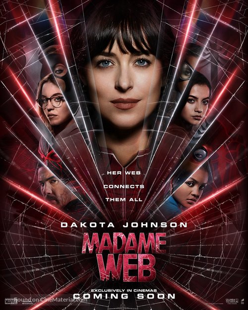 Madame Web - British Movie Poster