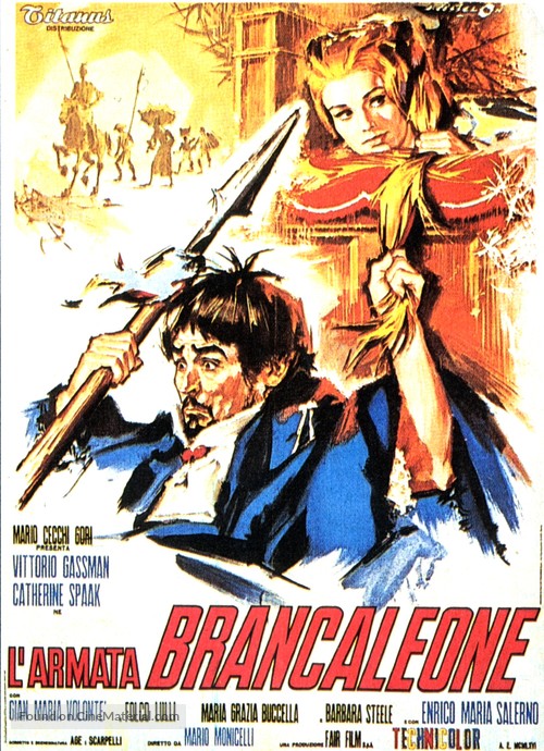 Armata Brancaleone, L&#039; - Italian Movie Poster