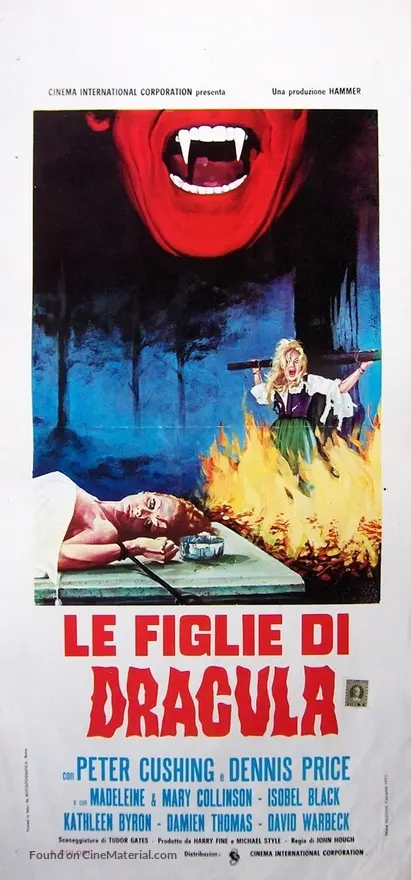 Twins of Evil - Italian Movie Poster