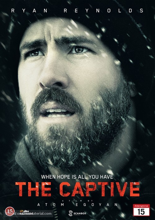 The Captive - Danish DVD movie cover