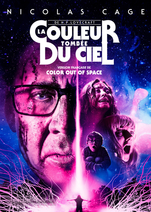 Color Out of Space - Canadian DVD movie cover