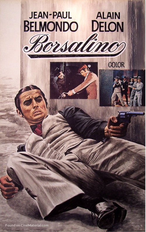 Borsalino - Irish Movie Poster