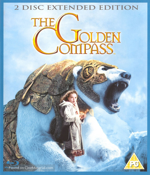 The Golden Compass - British Blu-Ray movie cover