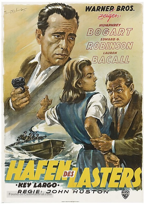 Key Largo - German Movie Poster