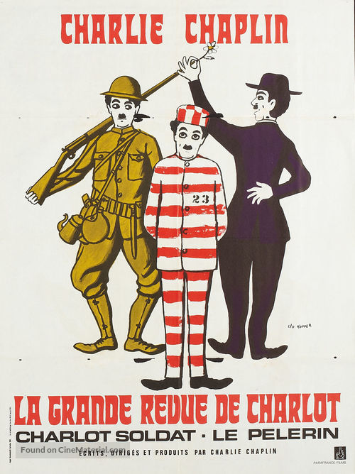The Chaplin Revue - French Movie Poster