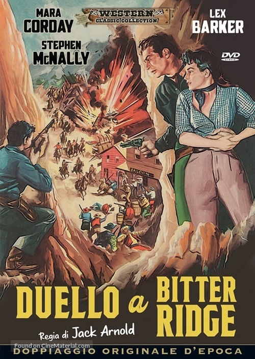 The Man from Bitter Ridge - Italian DVD movie cover