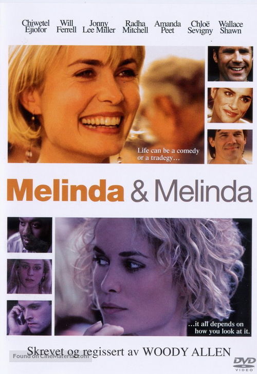 Melinda And Melinda - Norwegian DVD movie cover