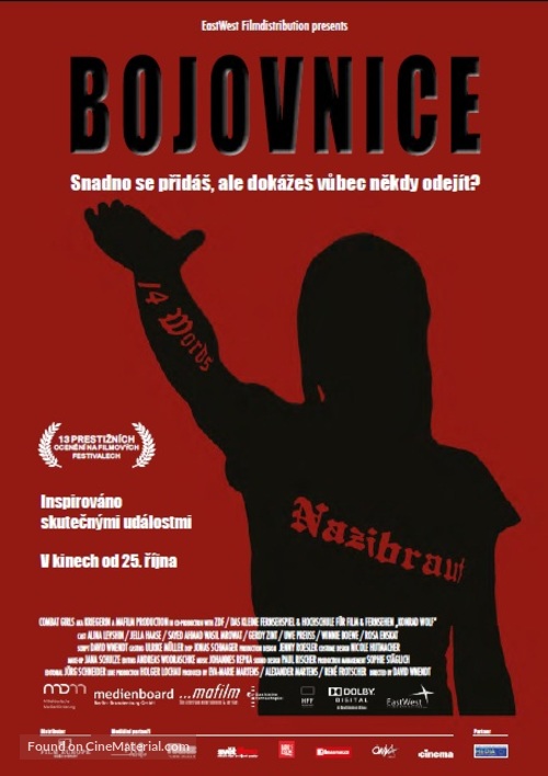 Kriegerin - Czech Movie Poster