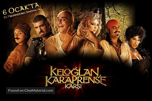 Keloglan kara prens&#039;e karsi - Turkish Movie Poster