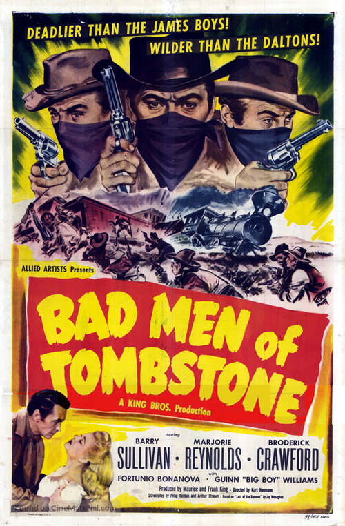 Bad Men of Tombstone - Movie Poster