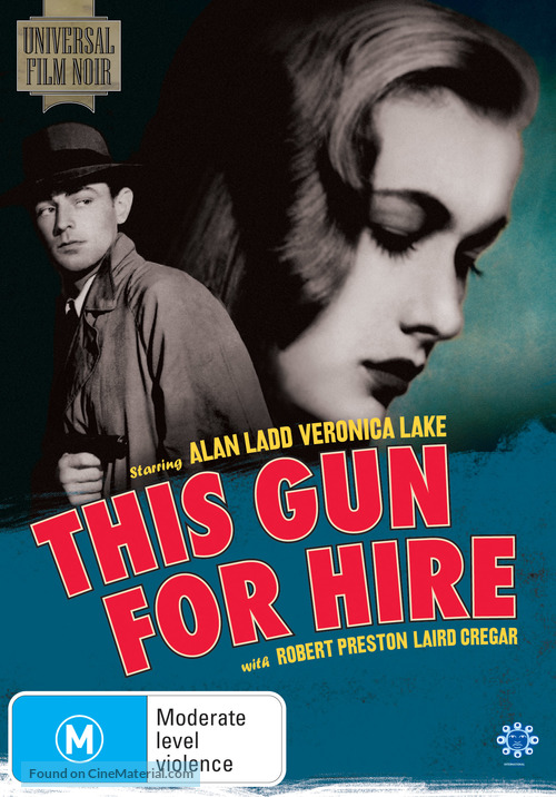 This Gun for Hire - Australian DVD movie cover