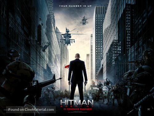 Hitman: Agent 47 - British Movie Poster